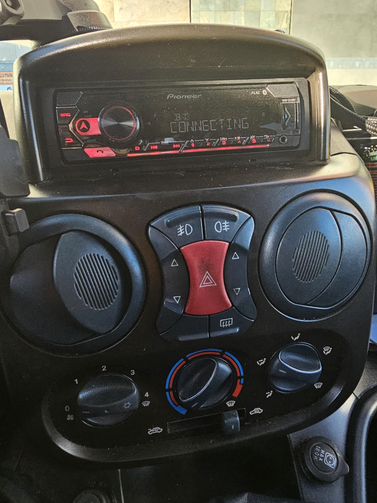 Pioneer MVH-S320BT 1DIN Autoradio Bluetooth iPhone-Steuerung