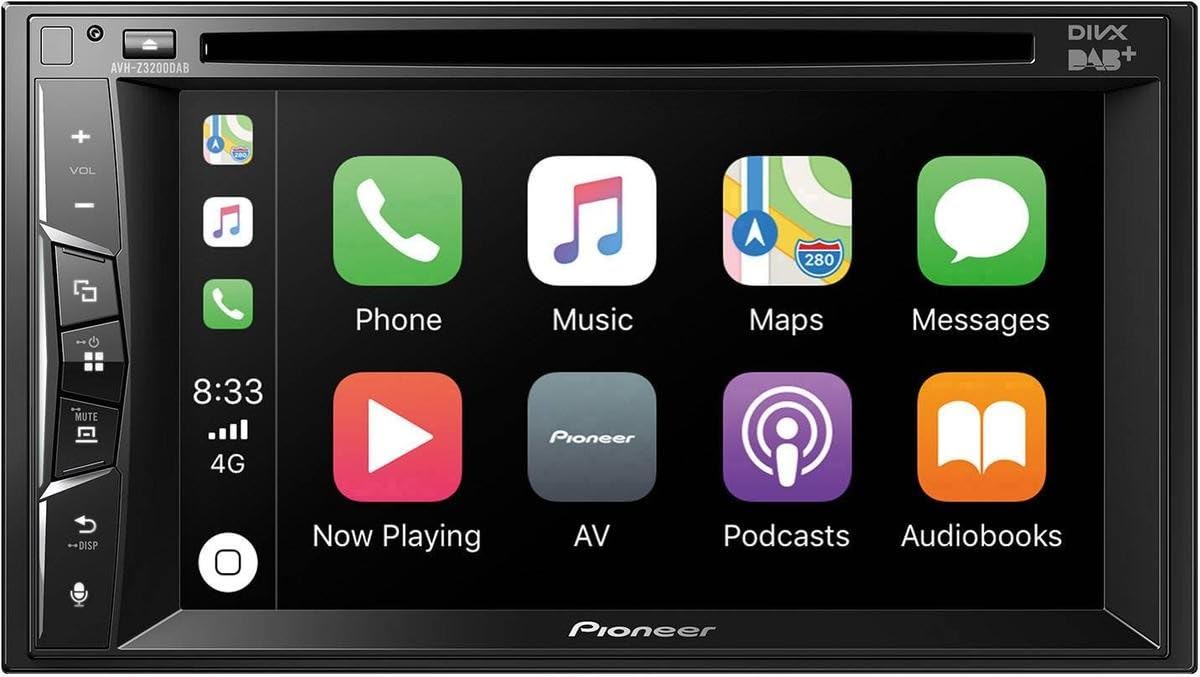 Pioneer AVH-Z3200DAB 2-DIN Autoradio 6,2 Zoll CarPlay DVD