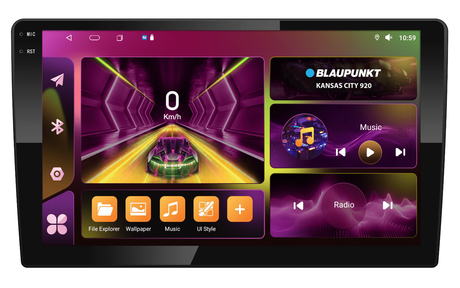 Blaupunkt Kansas City 920 CarPlay-Display 9 Zoll 4+64GB