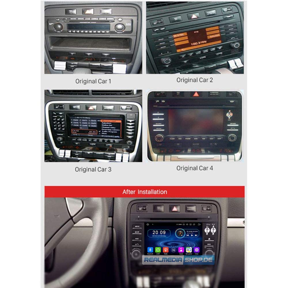 TAFFIO Cayenne 9 Zoll Android Autoradio Bose GPS USB