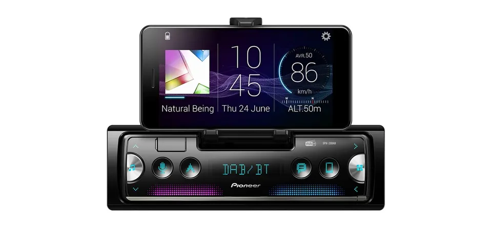 Pioneer SPH-20DAB Autoradio 1-DIN DAB+ Bluetooth USB Single