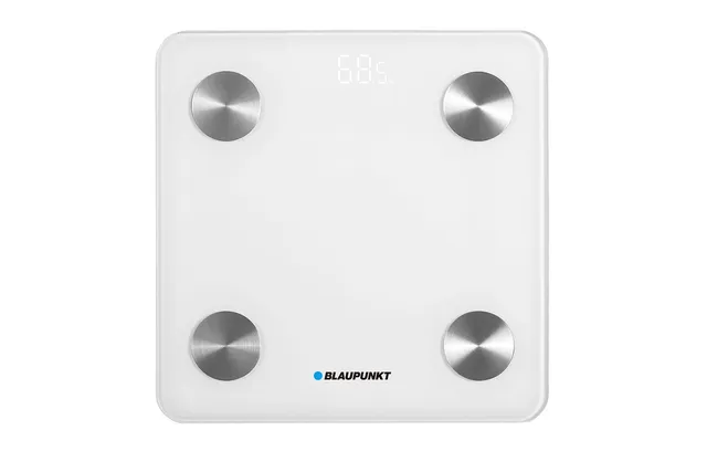 Blaupunkt BSM601BTW Bluetooth-Körperwaage weiß