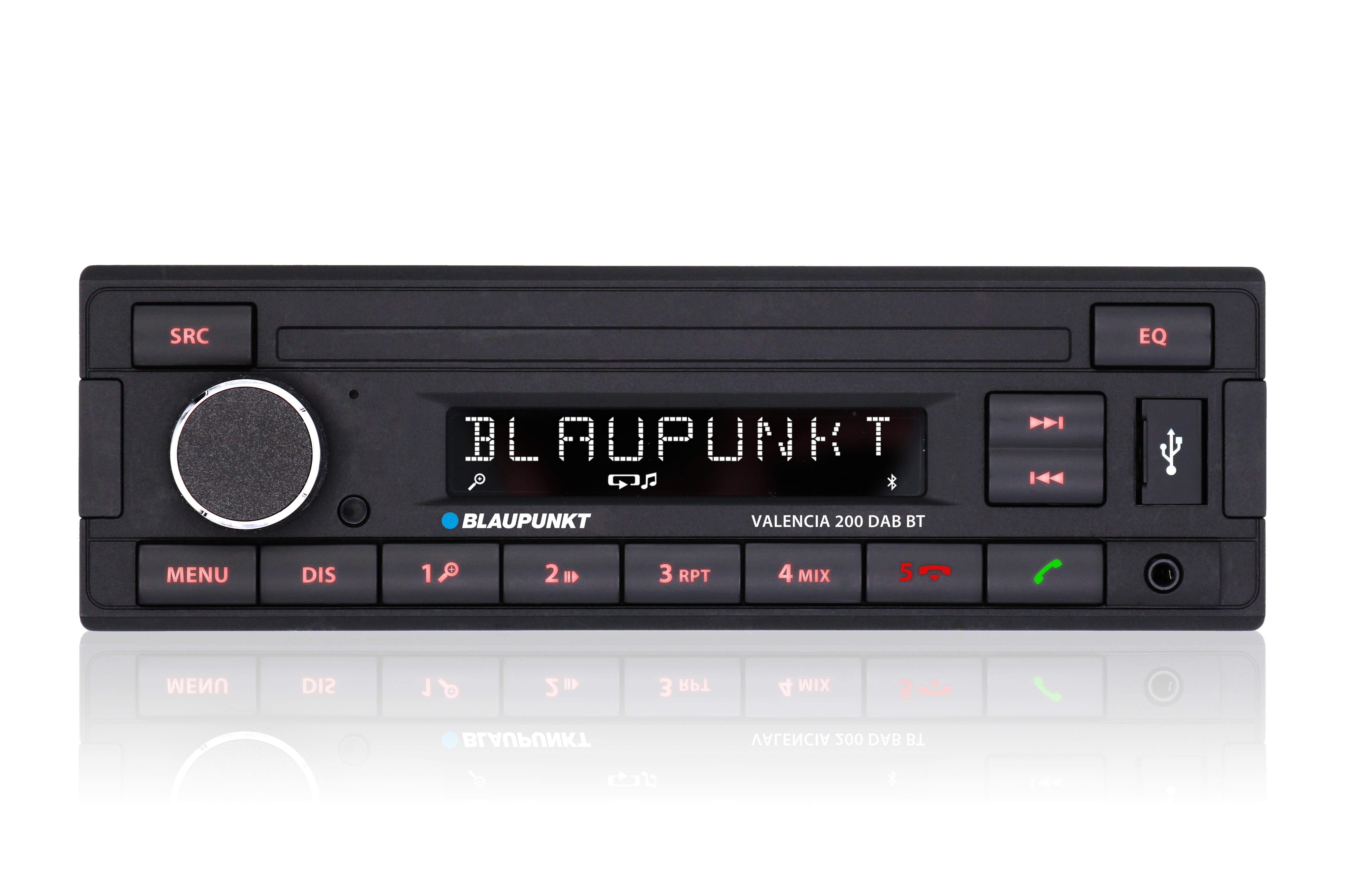 Blaupunkt Valencia 200 DAB BT 1-DIN Autoradio Bluetooth