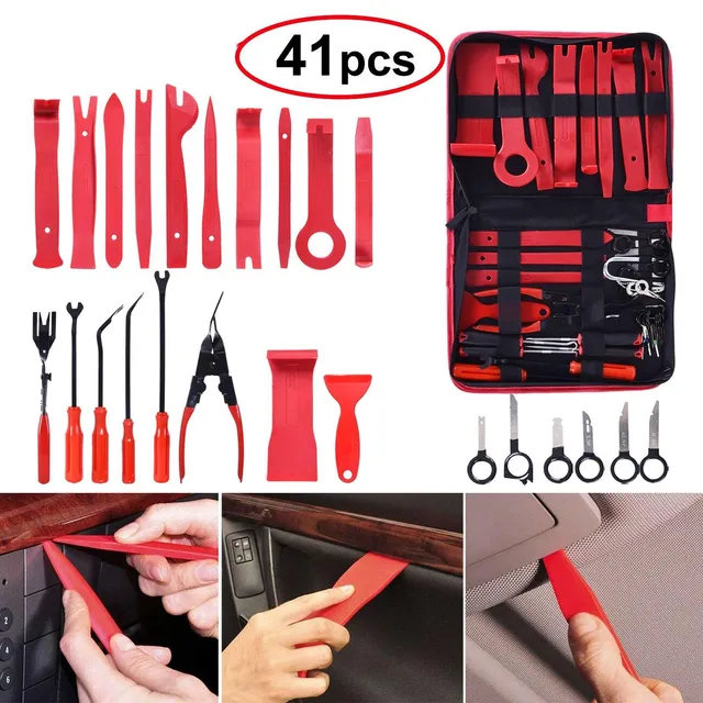 ESSGOO Auto Tools Demontagewerkzeug 41-tlg Nylon Set
