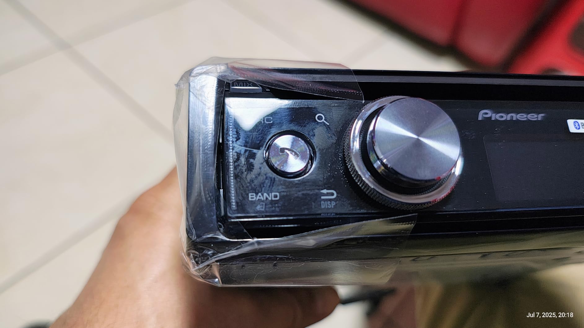 Pioneer DEH-X8700DAB Autoradio 1-DIN CD DAB+ Bluetooth Antenne