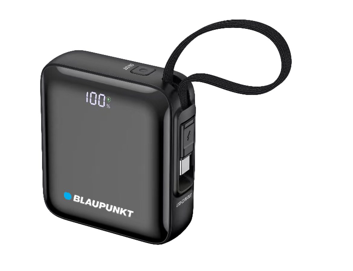 BLAUPUNKT Batteries BPB2311B Mini Powerbank 10000mAh PD35W Kabel