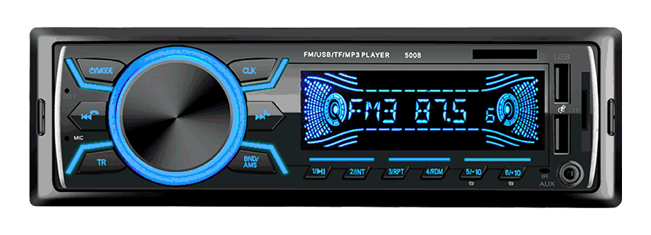 ESSGOO Car Stereo TS0001 Autoradio 1 DIN Bluetooth MP3