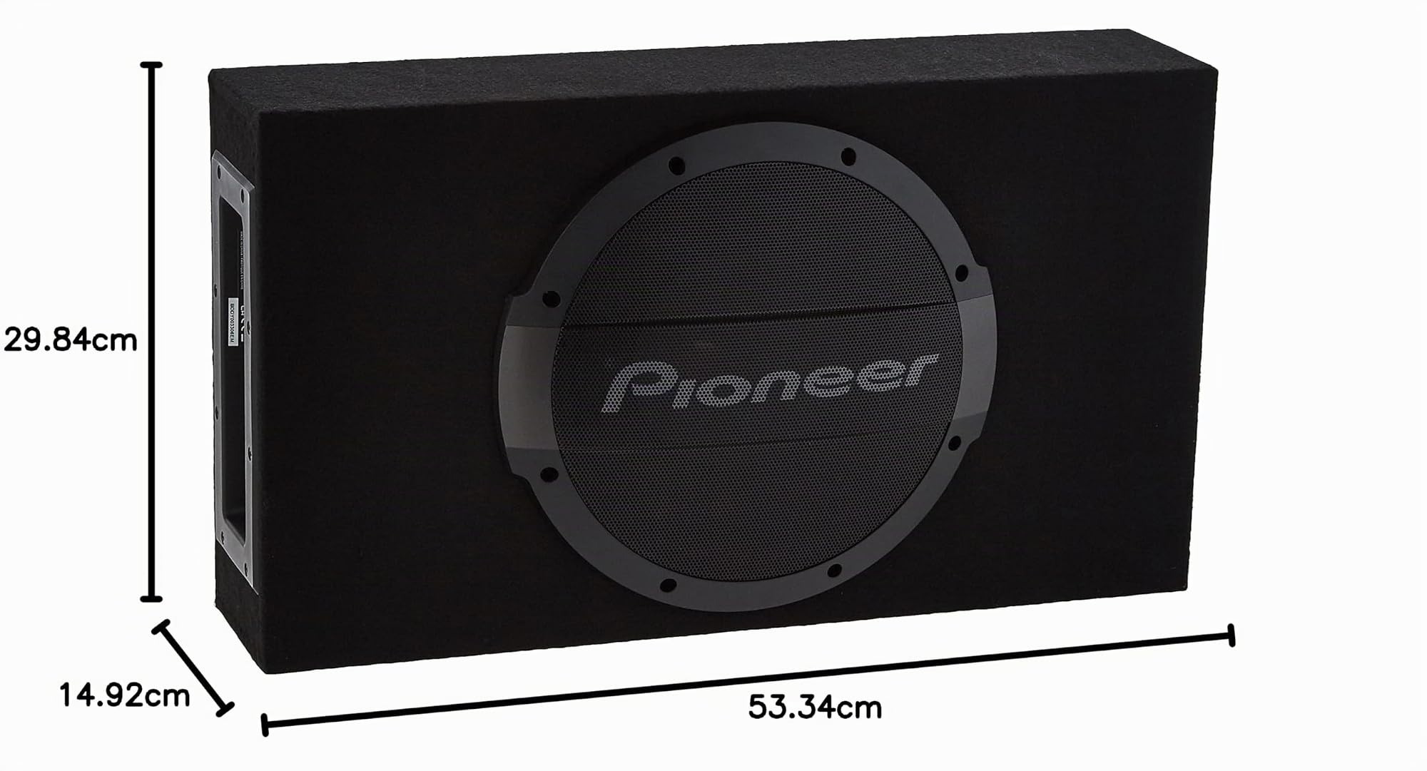 Pioneer TS-WX1010LA 25cm Aktivsubwoofer 1200W MDF Bassreflex