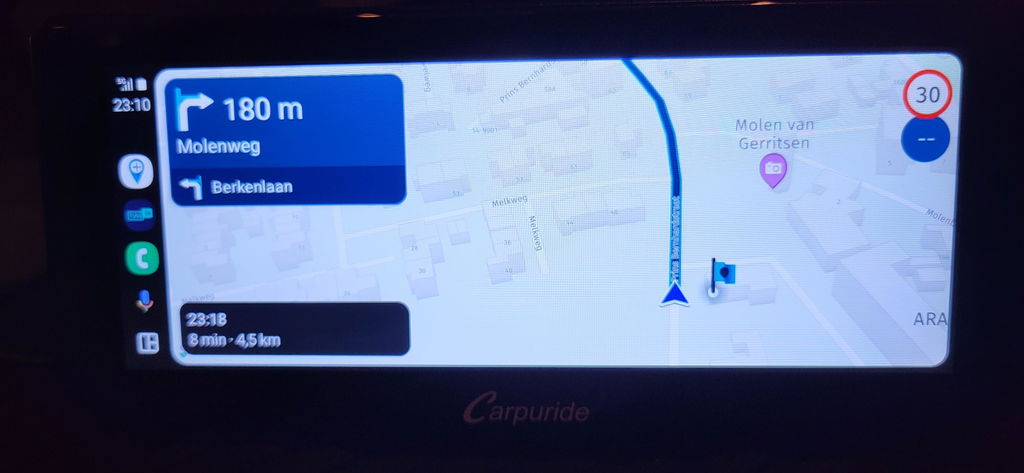 Carpuride W619B BMW Motorrad-Display 6,86 Zoll CarPlay
