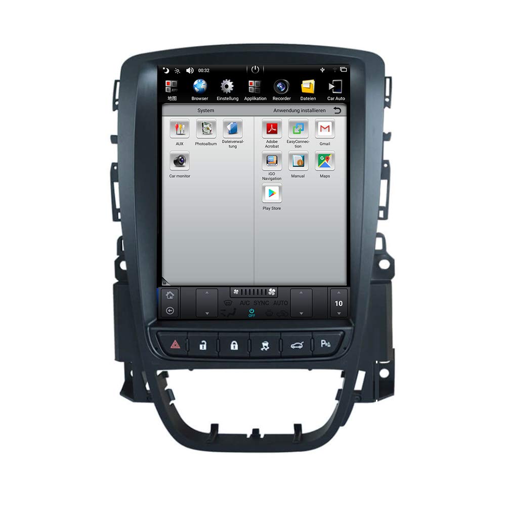TAFFIO Astra J Android Autoradio 10.4-Zoll Touchscreen GPS