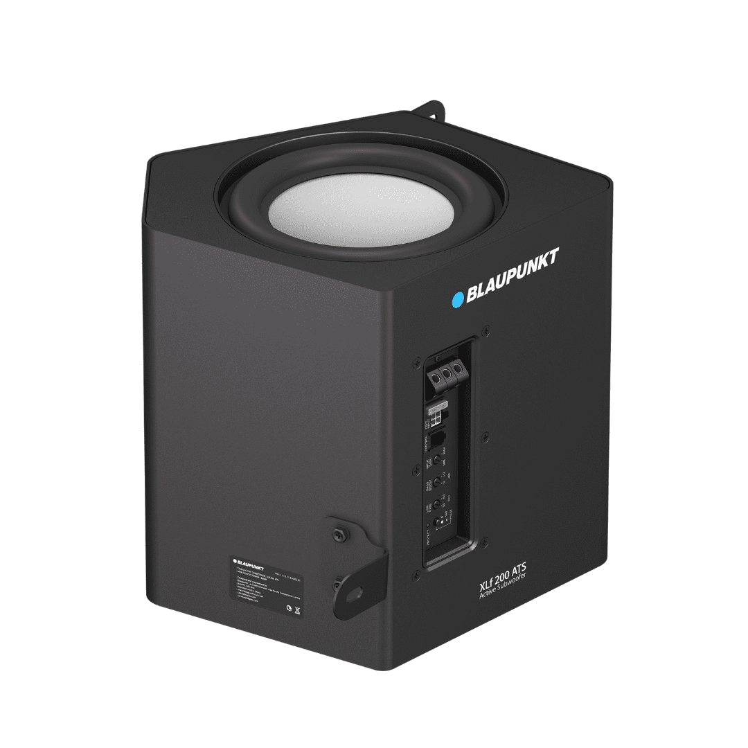 Blaupunkt XLf 200 ATS Aktiv-Subwoofer Auto 380W Tesla Model 3