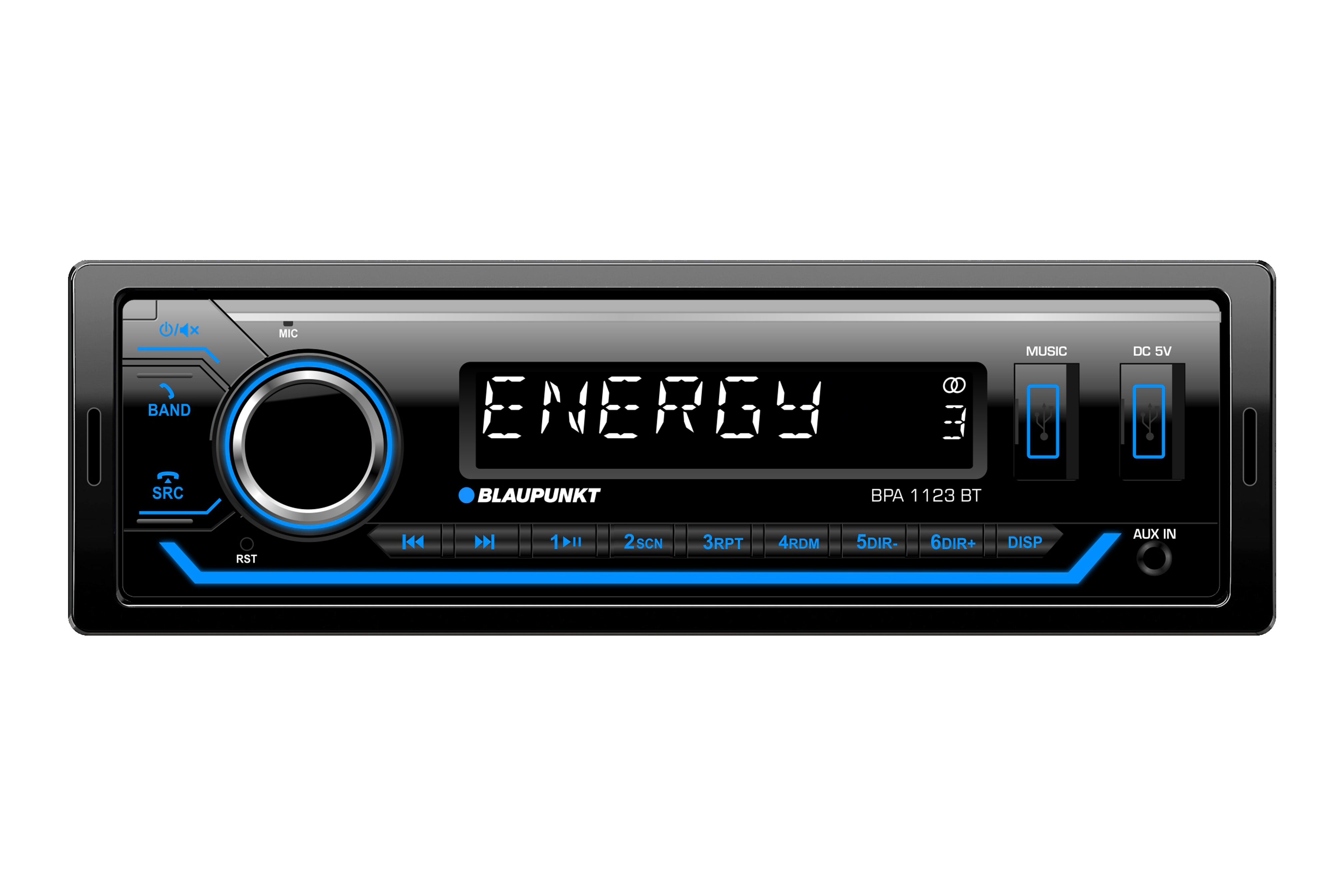 Blaupunkt Car Multimedia BPA 1123 BT Autoradio Bluetooth 1-DIN