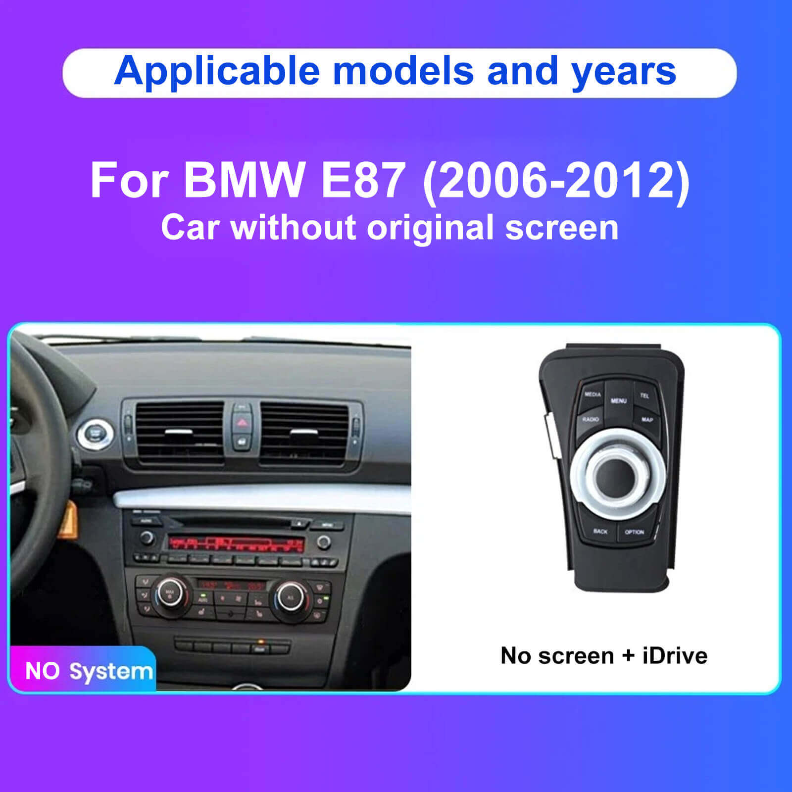 ESSGOO Car Stereo LZ0001 Autoradio 10,25 Zoll für BMW 1er Linux