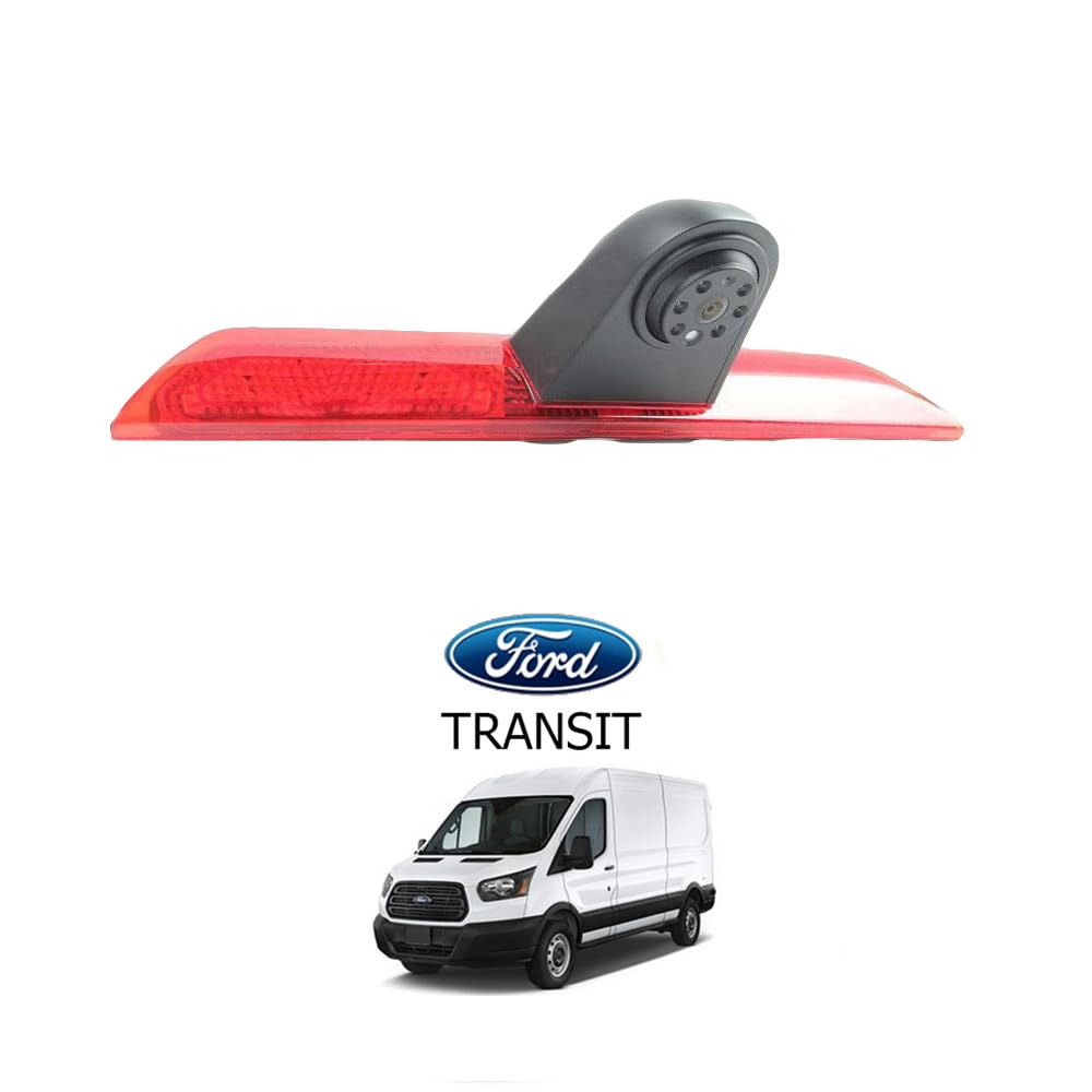 TAFFIO Ford Transit Rückfahrkamera Bremsleuchte 7 Zoll Monitor