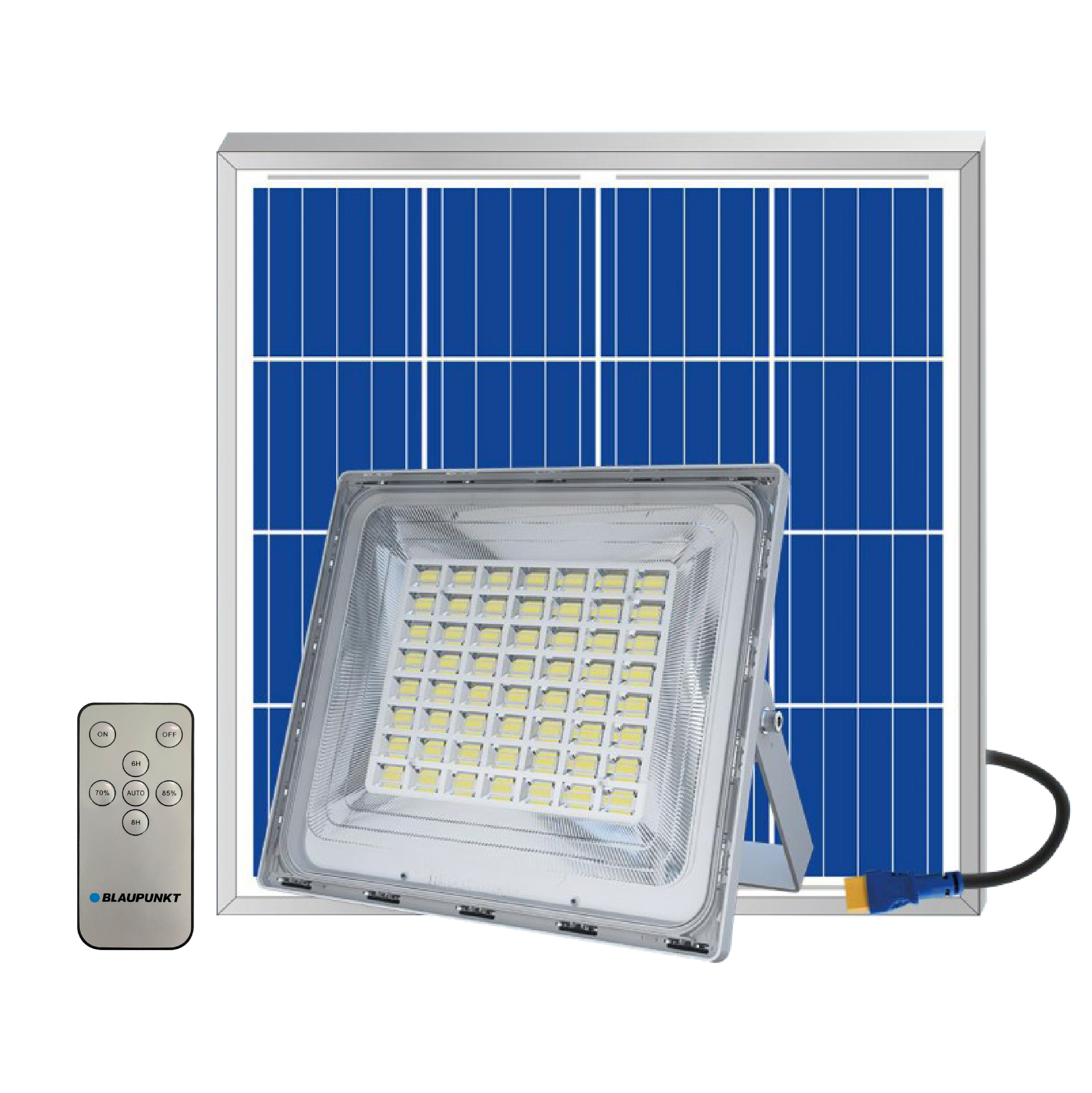 Blaupunkt LED Lighting Mega Light 60W Solar Flutlicht Daylight