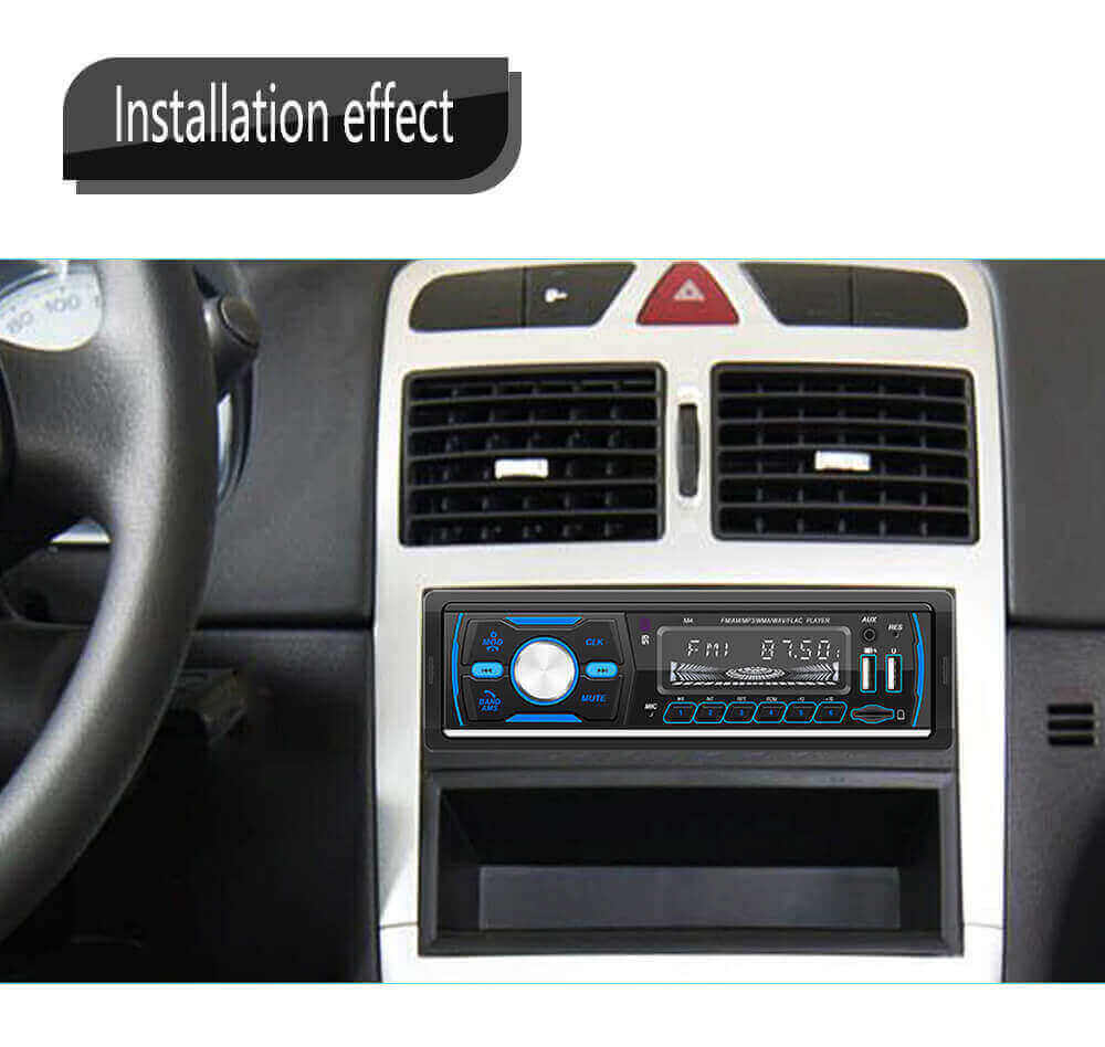 ESSGOO D1 Single-DIN Autoradio MP3 Bluetooth Freisprechen