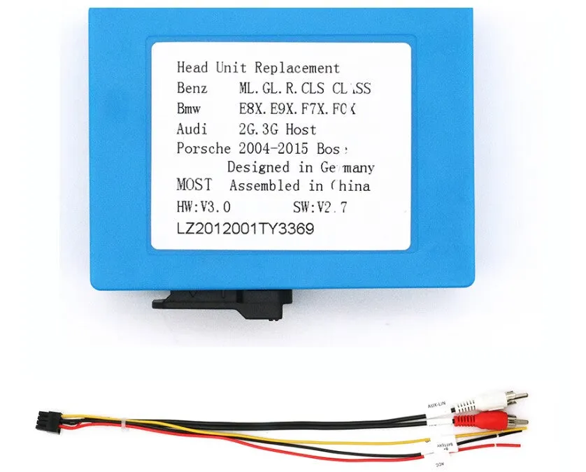 A-Sure Radio Fiber Optic Decoder Mercedes ML GL R CLS SLK