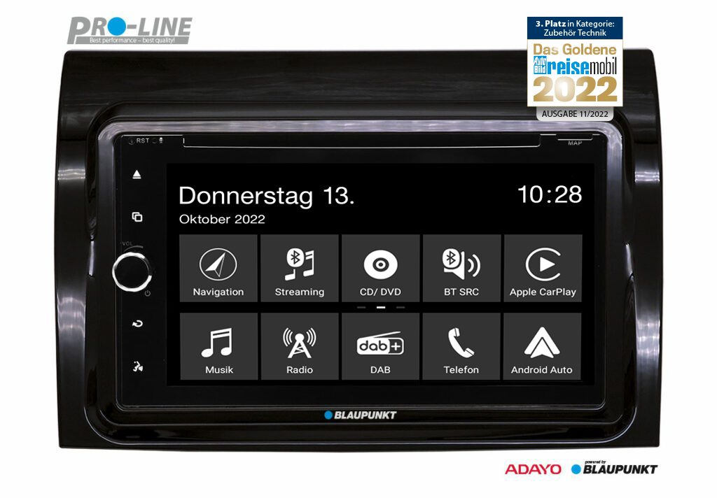 Blaupunkt Car Multimedia Camper 700 DAB Autoradio mit Camper-Navigation