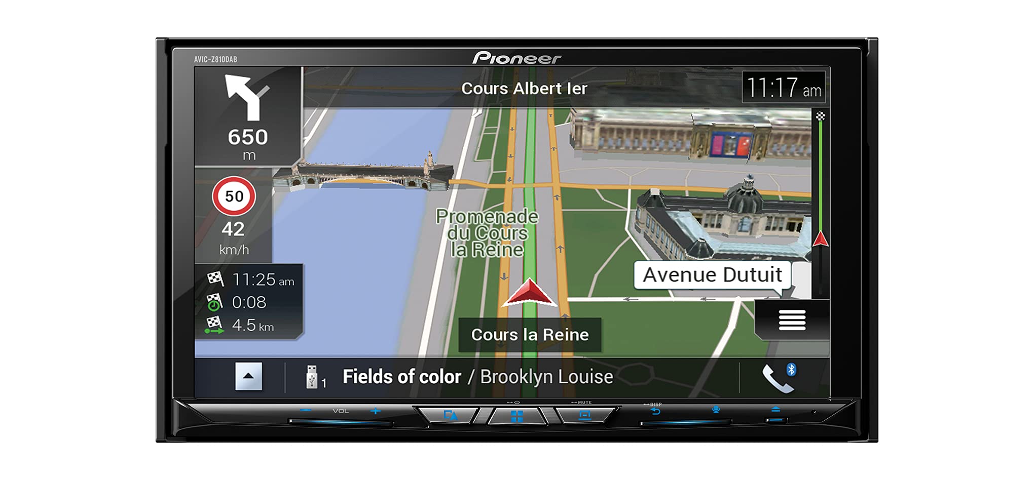 Pioneer AVIC-Z830DAB Naviceiver 7 Zoll CarPlay Antenne
