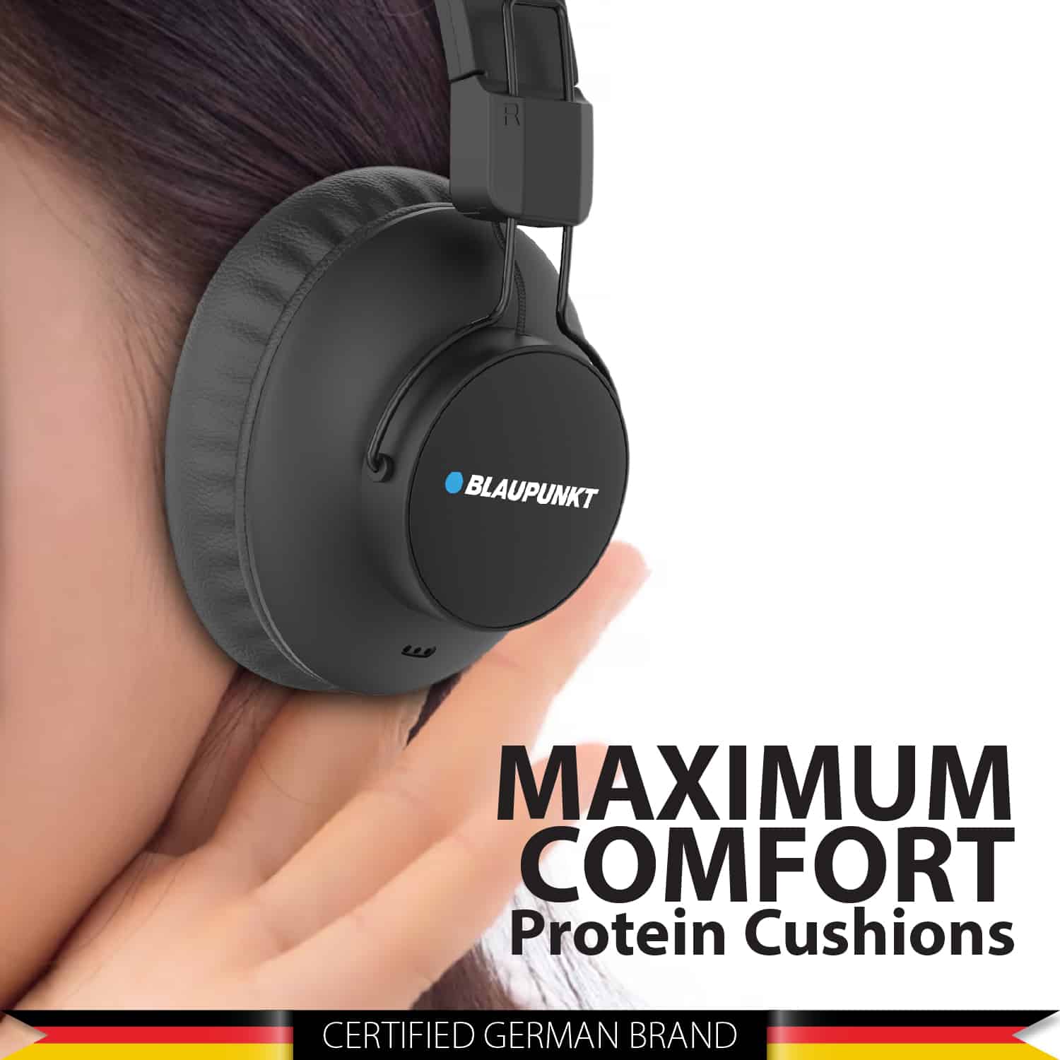 BLAUPUNKT BH41 Kopfhörer Bluetooth Over-Ear Schwarz