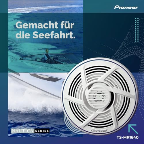 Pioneer TS-MR1640 Marine Lautsprecher 16cm 160W Weiß