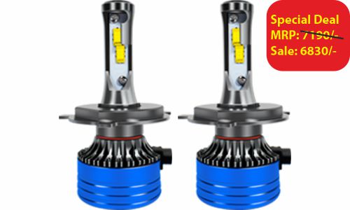 Blaupunkt 9X Pro LED H4 H19 Lampen 6000K 12V Scheinwerfer