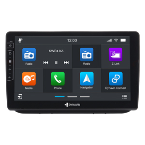 Dynavin 9 Skoda Fabia Autoradio mit CarPlay-Display