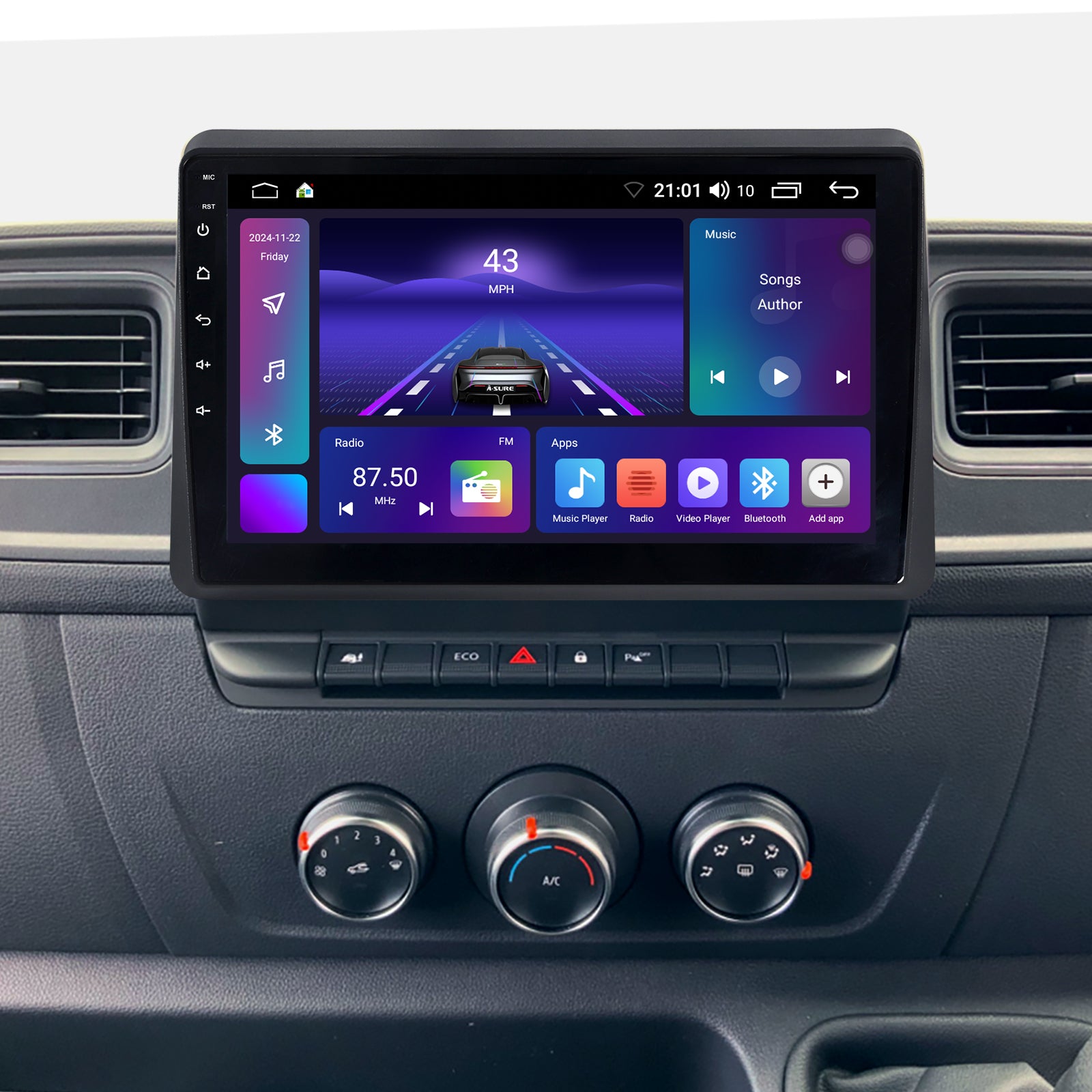 A-Sure Android 14 Autoradio Renault Master Movano NV400 2+64GB