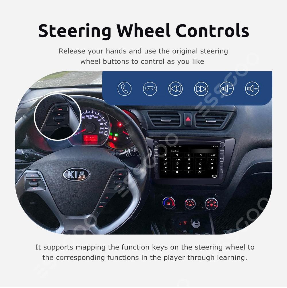 ESSGOO Car Stereo Autoradio 8 Zoll für Kia Rio 3 K2 CarPlay