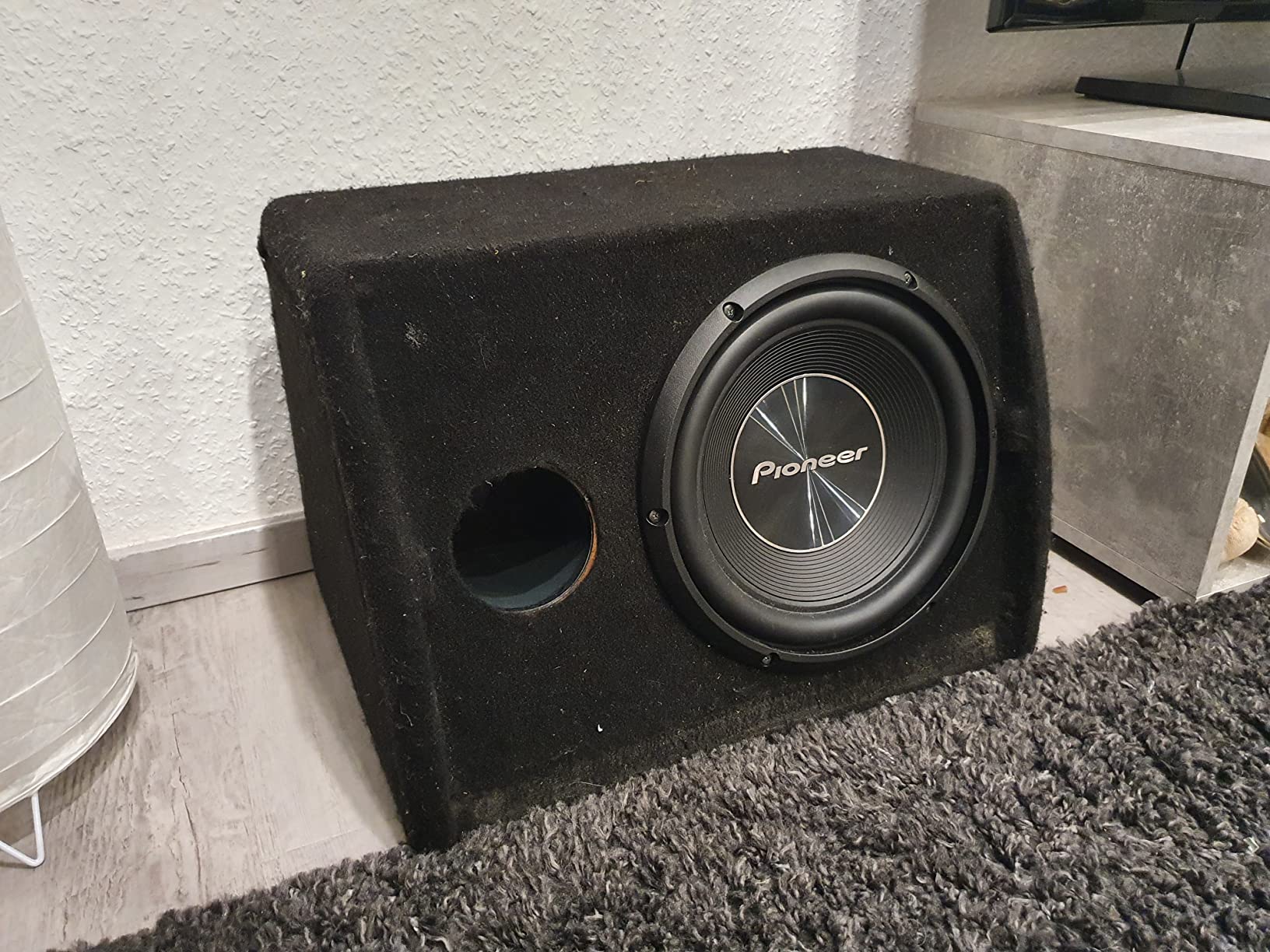 Pioneer TS-A Subwoofer TS-A250S4 25 cm 1300 W Schwarz