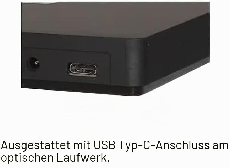 Pioneer BDR-XS07TUHD Blu-ray Brenner USB 3.1 extern Slot