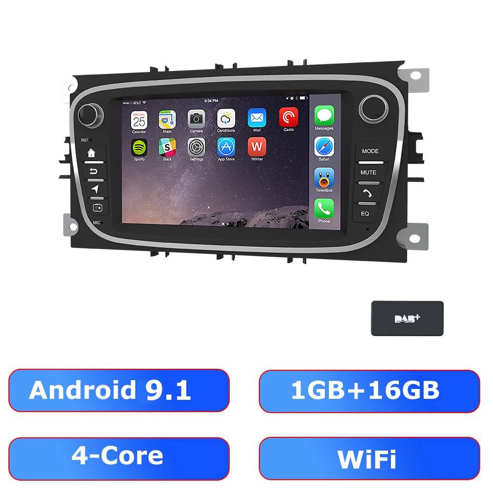 ESSGOO Car Stereo 7 Zoll Android Autoradio Ford Focus