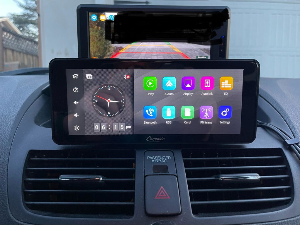 Carpuride W103 Pro CarPlay-Display 10,3 Zoll mit Rückfahrcam