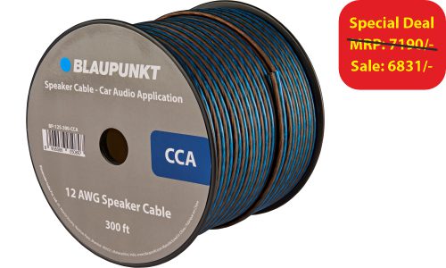Blaupunkt BP-12S-300-CCA Lautsprecherkabel 91m 12GA CCA