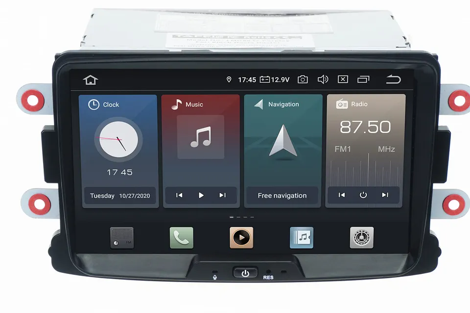 TAFFIO Duster Sandero Captur Autoradio 8" Android CarPlay