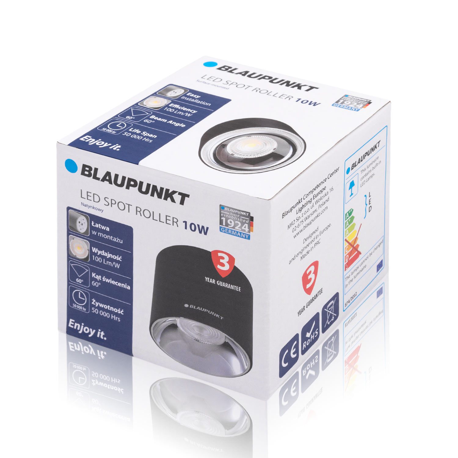 Blaupunkt Vision Spotlight LED Weiss 30W 1-Phasen