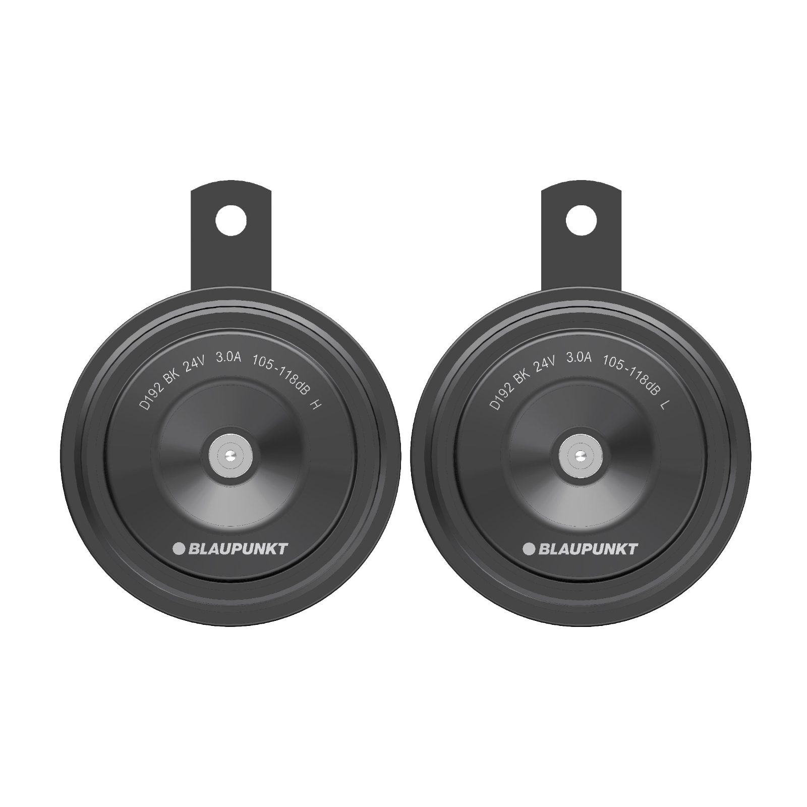 Blaupunkt 24V D192 BK Hupe Scheibenhorn 92 mm
