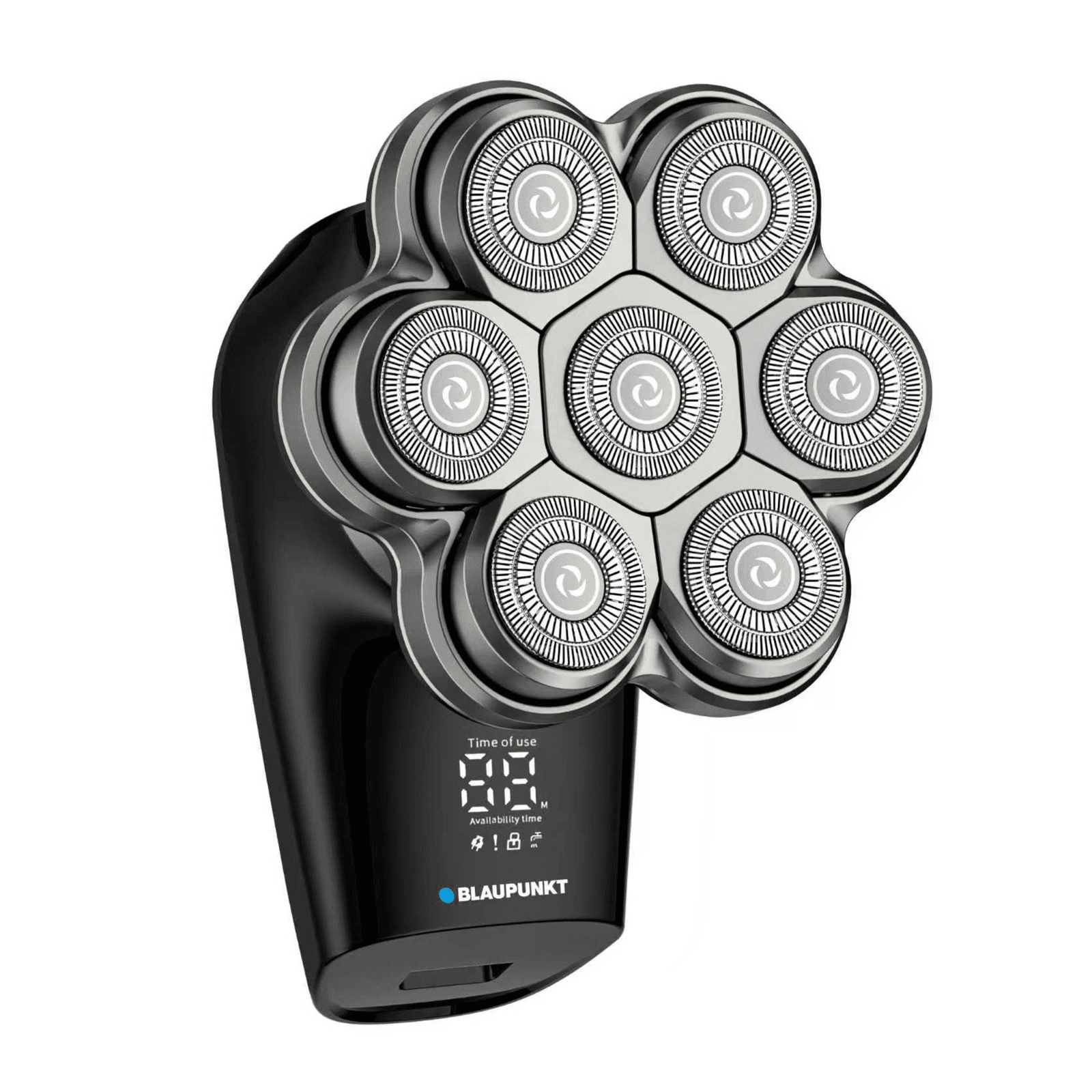 Blaupunkt MSH601 Kopfrasierer Kabellos IPX5 mit Trimmer