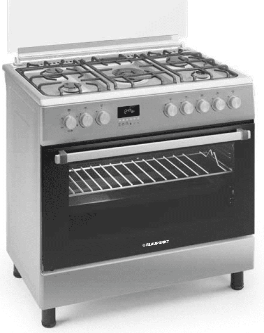 Blaupunkt Large Built-in Appliances BGC590FDCTX Gasherd 90cm