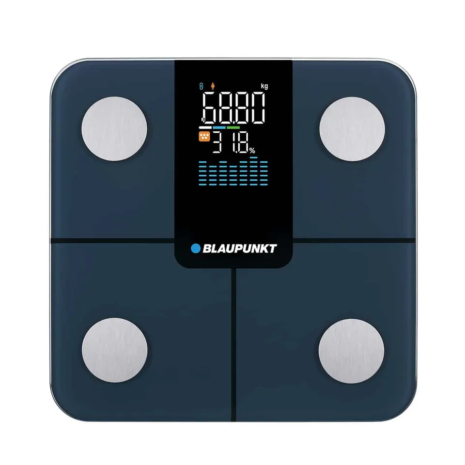 BLAUPUNKT BSM801BT Badezimmerwaage Bluetooth Kalorienbedarf
