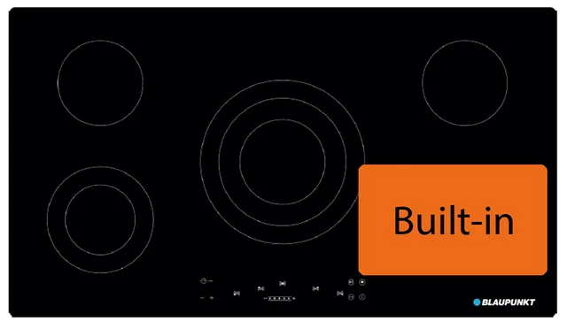 Blaupunkt BVH950LTB Glaskeramik-Kochfeld 90cm 5 Zonen