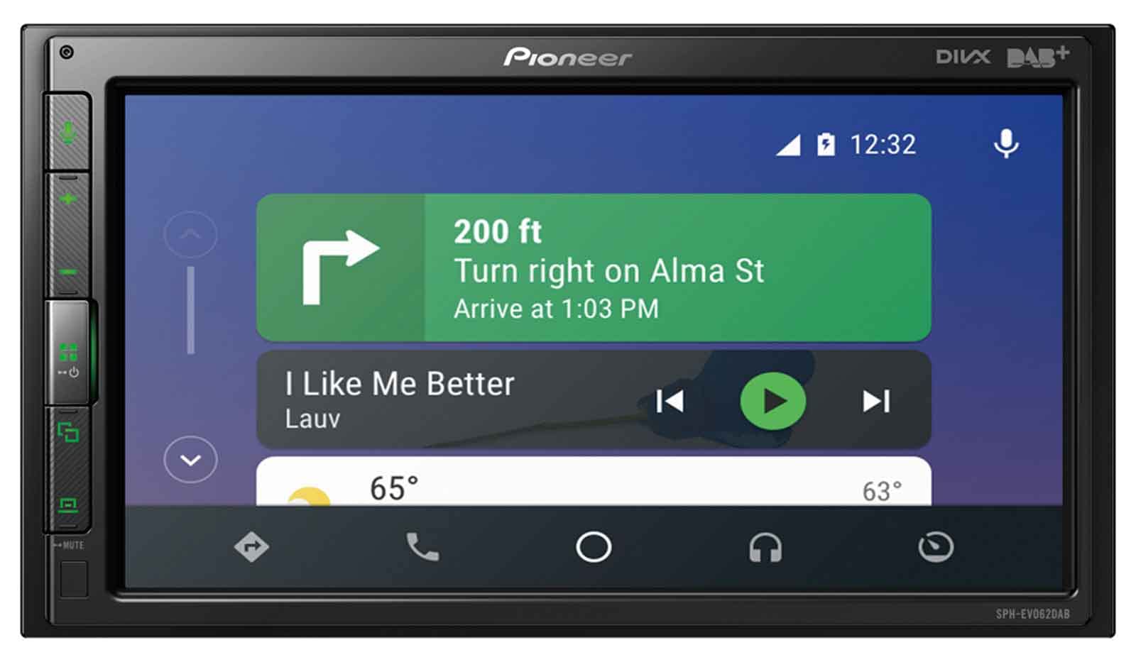 Pioneer SPH-EVO62DAB-CLIO Autoradio Clio IV 6,8 Zoll CarPlay