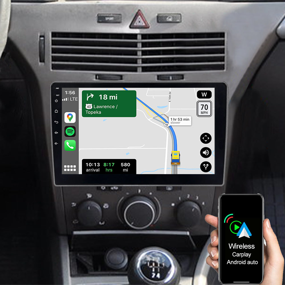 A-Sure GPS car radios 9 Zoll 2+32GB Autoradio Astra H Zafira B