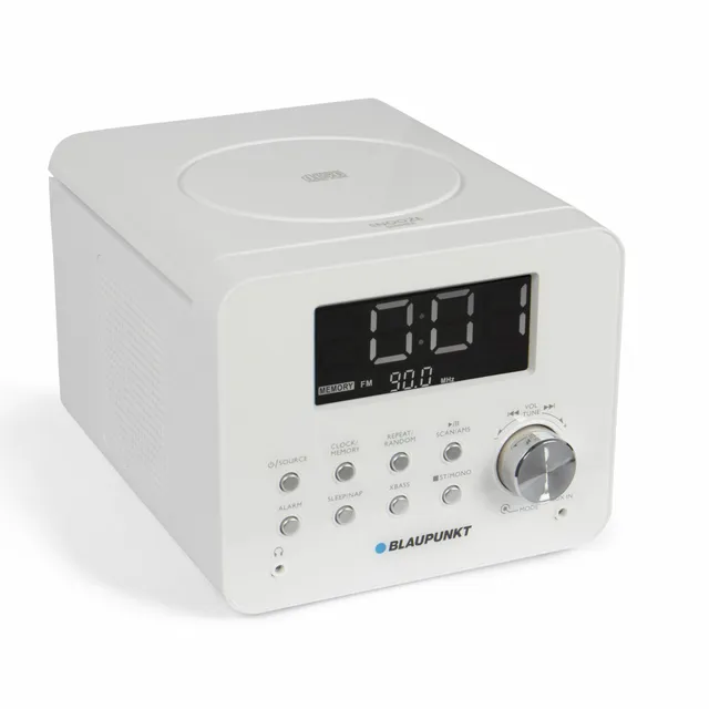 Blaupunkt CDR 10 CD-Uhrenradio Radiowecker schwarz
