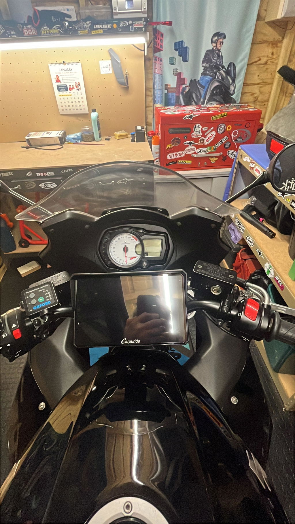 Carpuride BM05 Motorradhalterung für 702BS 602BS 502BS