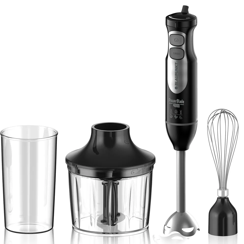 Blaupunkt Power Blade 4000 Stabmixer 1000W 3-in-1 Set