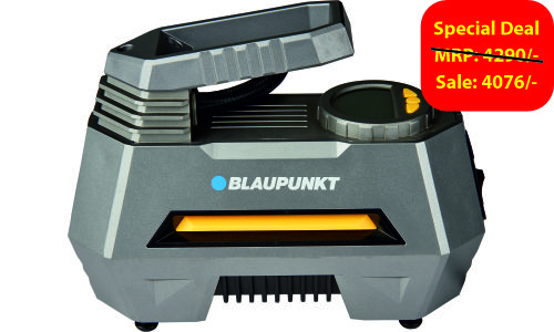Blaupunkt Car Accessories TIF 22 DA Reifenkompressor 12V Digital Auto-Stop
