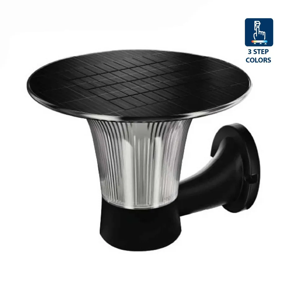 Blaupunkt Alma Solar-Wandleuchte LED 50W IP65 1200lm