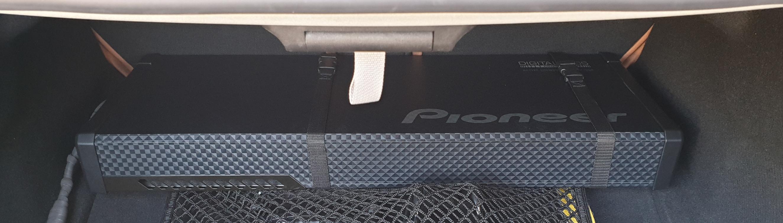 Pioneer TS-WX70DA Aktiv-Subwoofer 200W Flachgehäuse Bassreflex