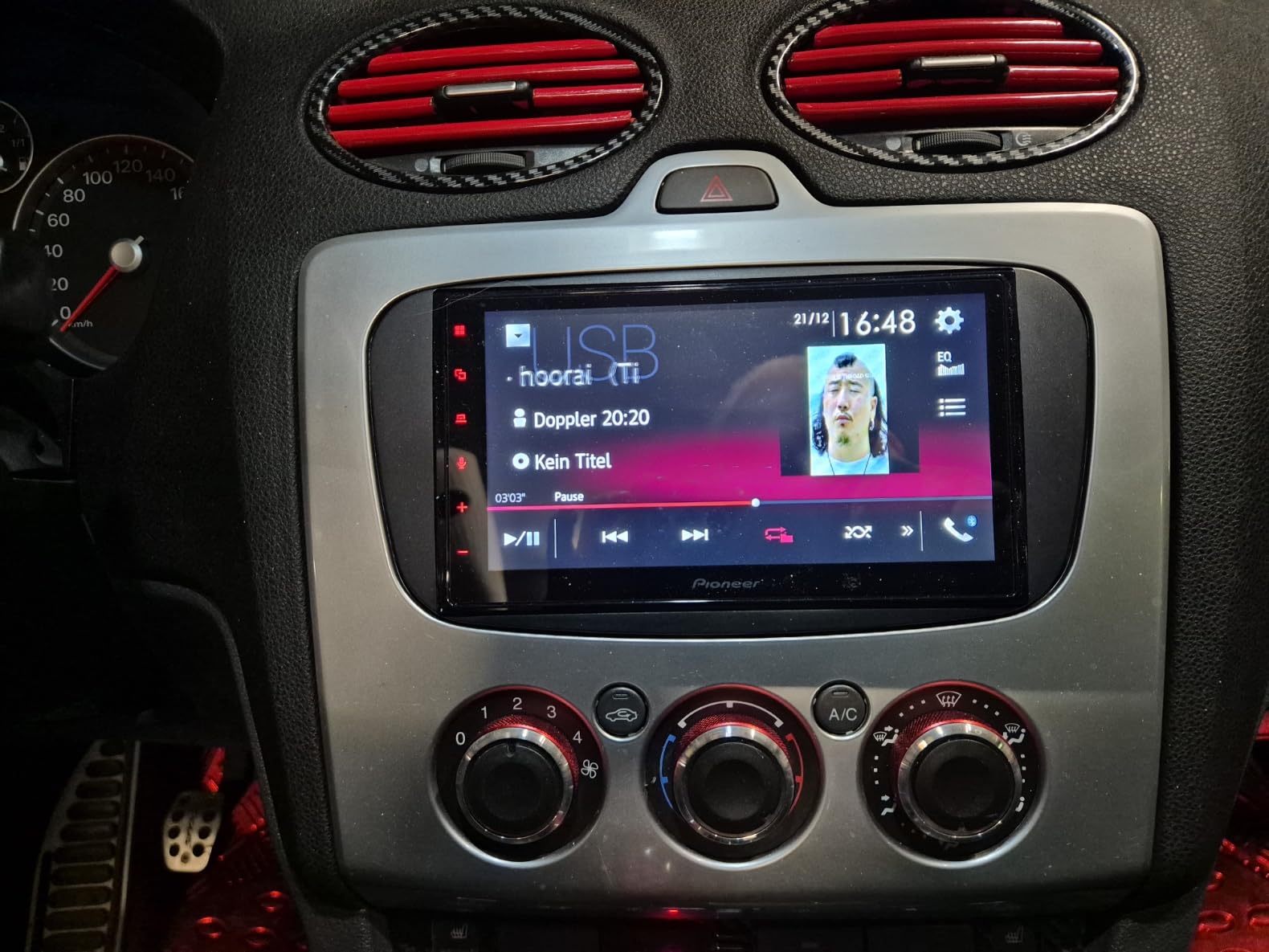 Pioneer SPH-DA250DAB 2-DIN Autoradio CarPlay DAB+ Bluetooth